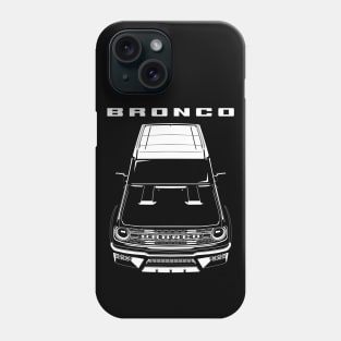 Ford Bronco White Top 2021 Phone Case