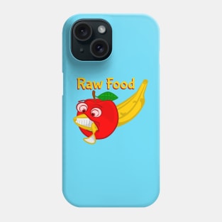 Raw Foods Food Fight Phone Case