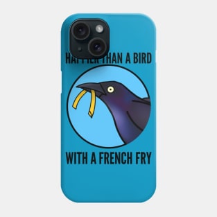 Bird with a Fry (Small Print) Phone Case