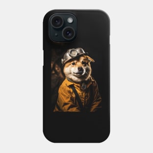 Shiba Miner Phone Case