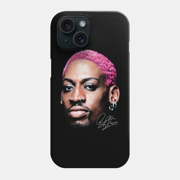 DENNIS RODMAN / THE PINK WORM Phone Case by Jey13