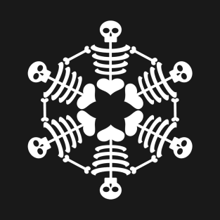 Bone Snowflake T-Shirt