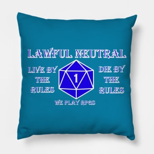 Lawful Neutral Pillow