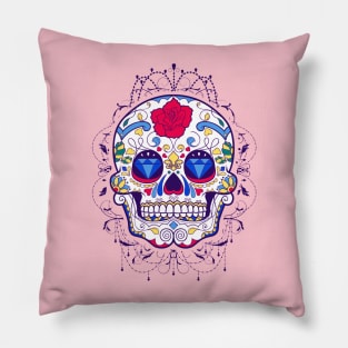 cool skull candy Pillow