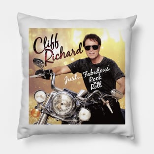 Cliff Richard Just Fabulous Rock N Roll Album Cover Pillow