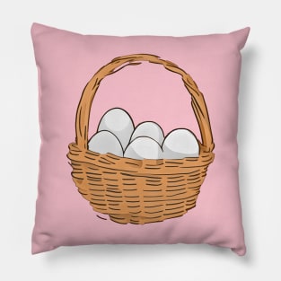 Collecting the Eggs (MD23ETR016b) Pillow