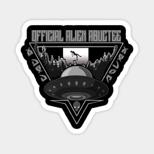 OFFICIAL ALIEN ABDUCTEE BADGE Magnet