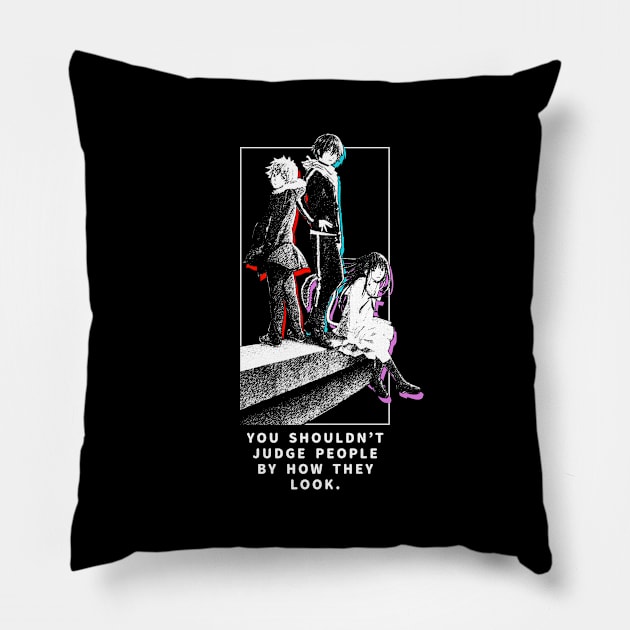 Noragami quote Pillow by SirTeealot