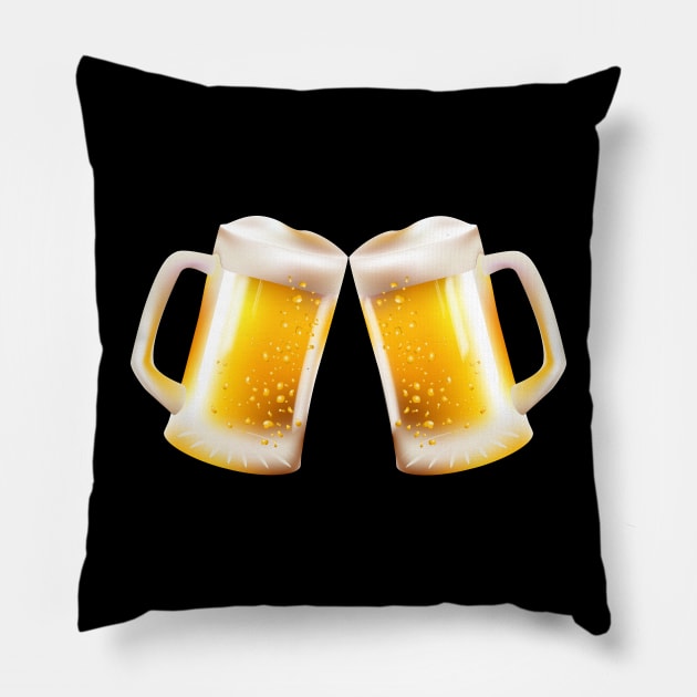 Beers Pillow by leewarddesign