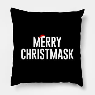 Merry Christmask - Quarantine Holidays Pillow