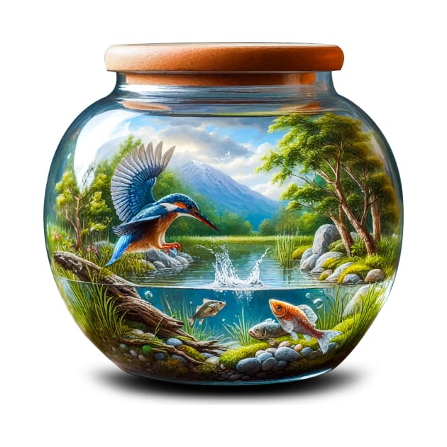 Pond Ecosystem in a Jar by Md Abu Bakkar