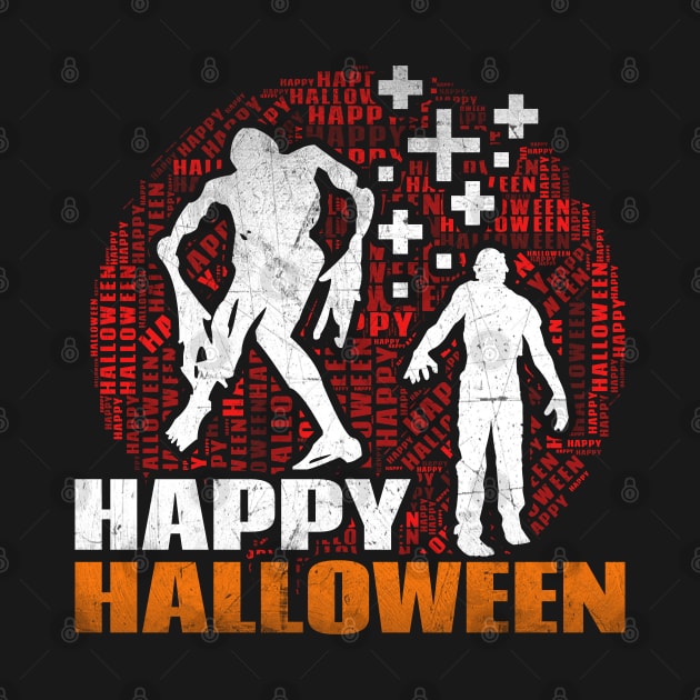 Happy halloween, zombies, halloween by BaronBoutiquesStore