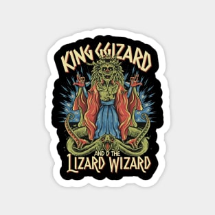 King Gizzard And The Lizard Wizard Magnet