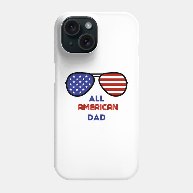 All American Dad Phone Case by Ashden