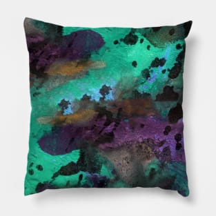 Graphite background. Simple abstract colorful watercolor, animal print. Hand-painted texture with drops, paint smears. Best for  wallpapers, covers and packaging, wrapping paper. Pillow