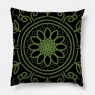 Mandala of nature Pillow