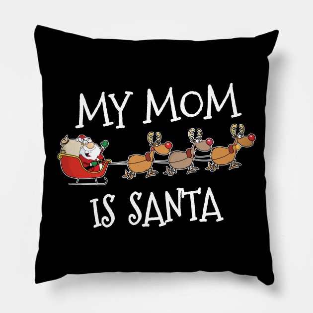 Matching family Christmas outfit Mom Pillow by JamesBosh