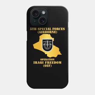 5th SFG - OIF w Map Phone Case