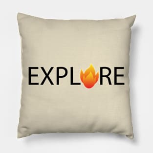 Explore artsy Pillow