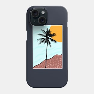 coconut tree Phone Case