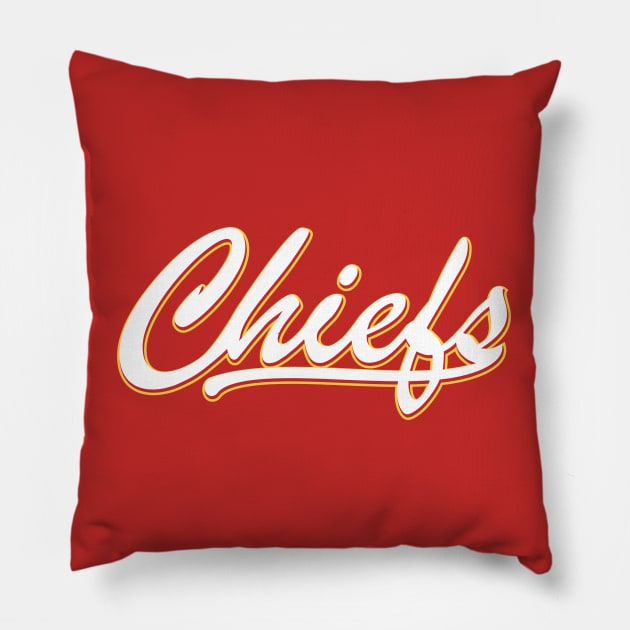 Chiefs 2024 Pillow by Nagorniak
