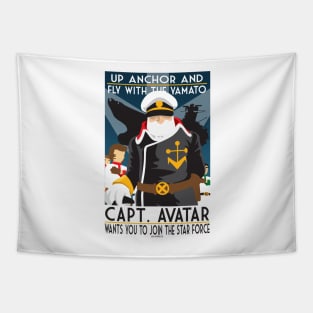 Join The Star Blazers Tapestry