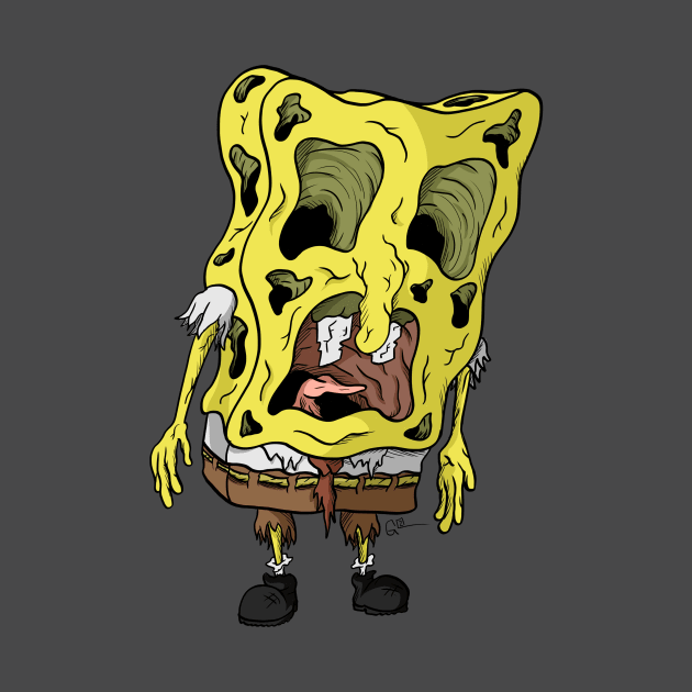 Creeper Parody Series: Sponge Borg by G Squared Art