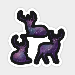 Galaxy deer Magnet