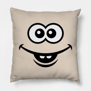 Smiling Face (Smile / Happy / Lucky / Funny) Pillow