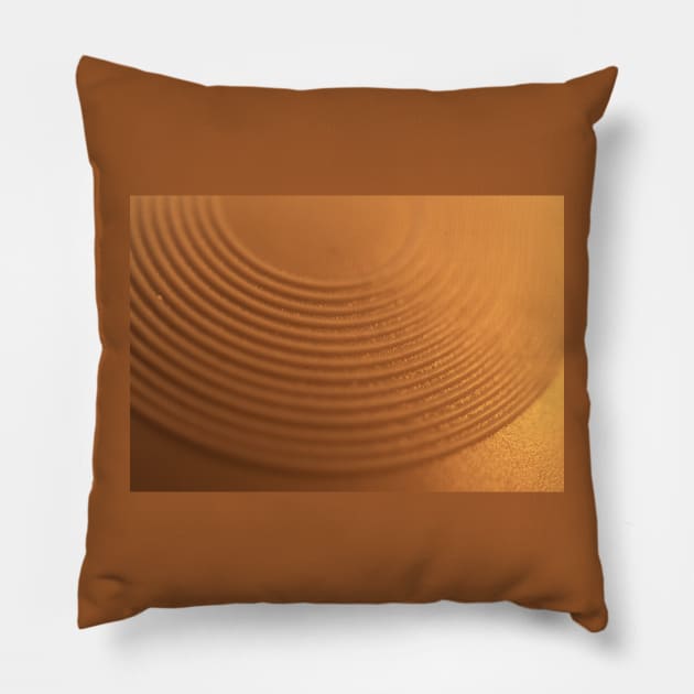 Round Spirals Pillow by Ckauzmann
