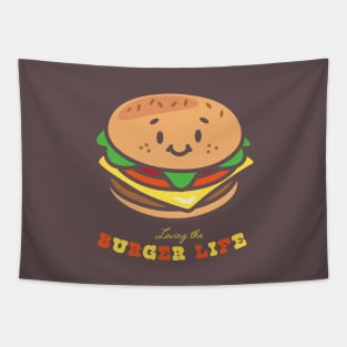 Loving the burger life Tapestry