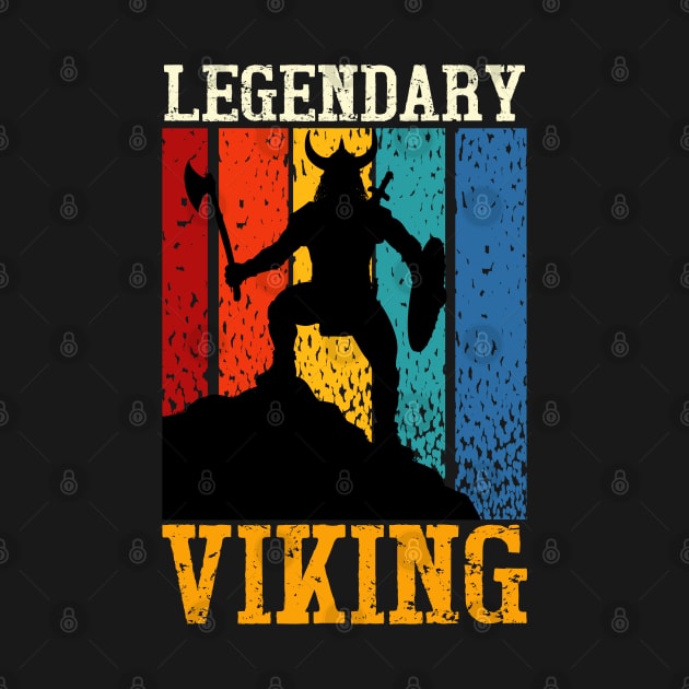 Vintage Legendary Vikings Cool by Outfit Clothing