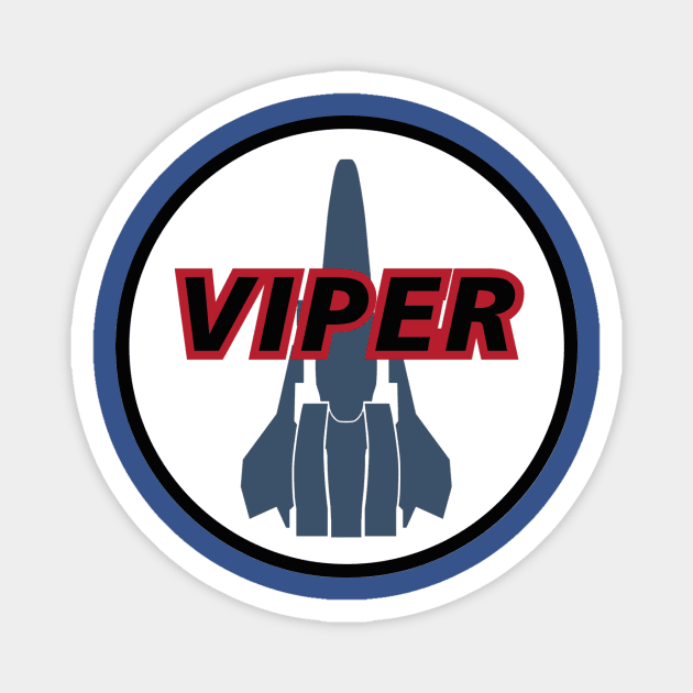 Viper - Battlestar Galactica Magnet by MindsparkCreative