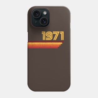 50th birthday 1971 Phone Case