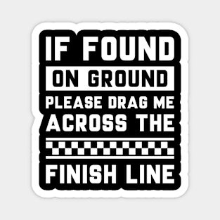 Finish Line Magnet