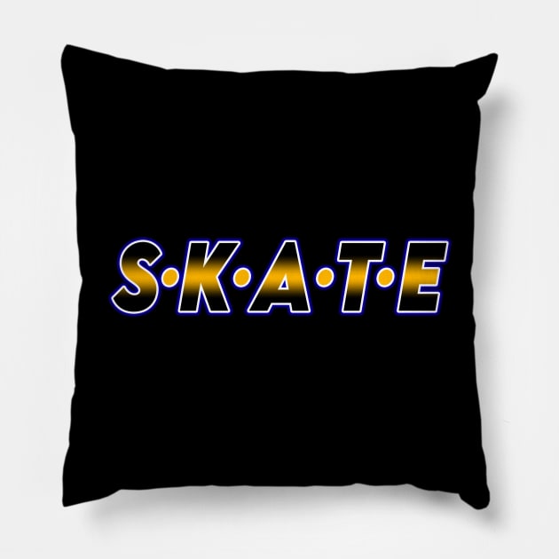 S.K.A.T.E Pillow by dankdesigns