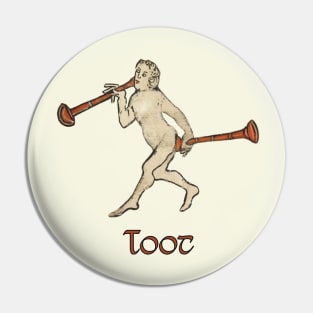 Medieval Toot Pin