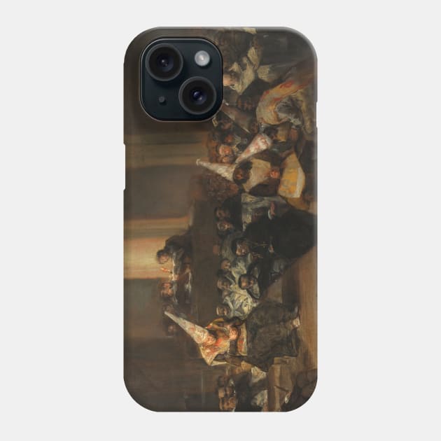 Inquisition Scene by Francisco Goya Phone Case by Classic Art Stall