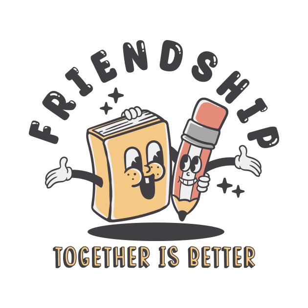 Book and Pencil friendship togheter is better by Rantang Kecil
