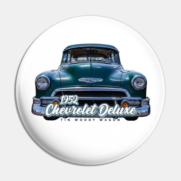 1952 Chevrolet Deluxe Tin Woody Wagon Pin by Gestalt Imagery