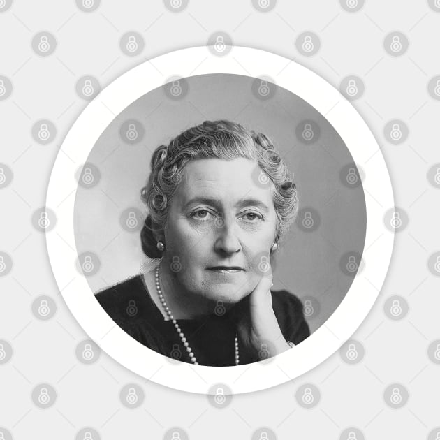 Agatha Christie Magnet by winterwinter