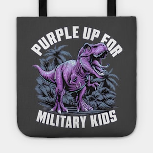 Dino Might: Roaring Support for Military Kids Tote