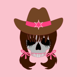 Cowgirl Skull T-Shirt