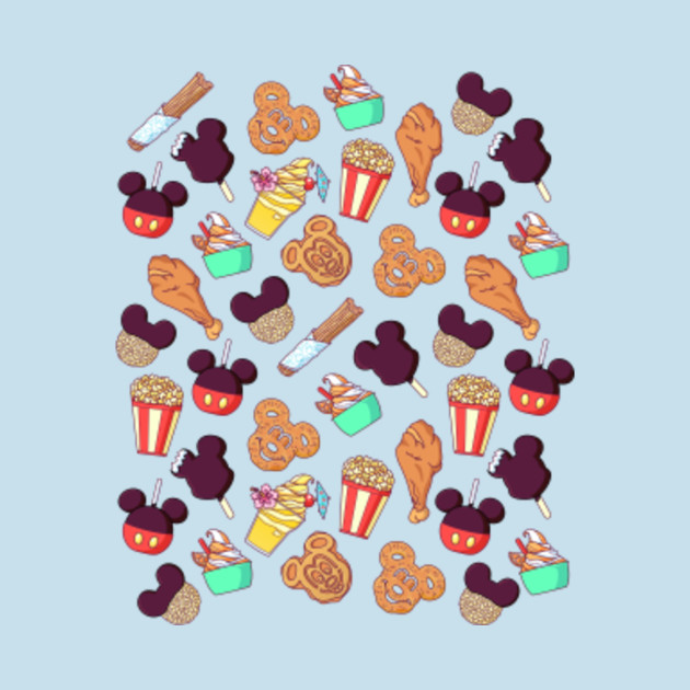  Snacks For Days World Disney T Shirt TeePublic