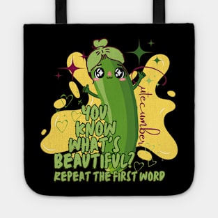 CUTE CUMBER! Tote