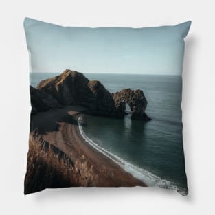 Durdle Door Beach Pillow