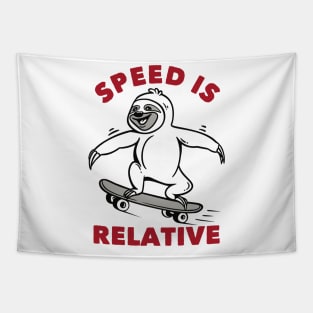 Speed is Relative Tapestry