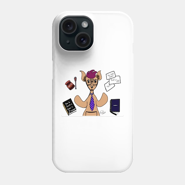 Logan Kangaroo Phone Case by Mandiehatter