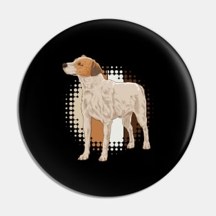 Retro drawing - Jack Russell Pin