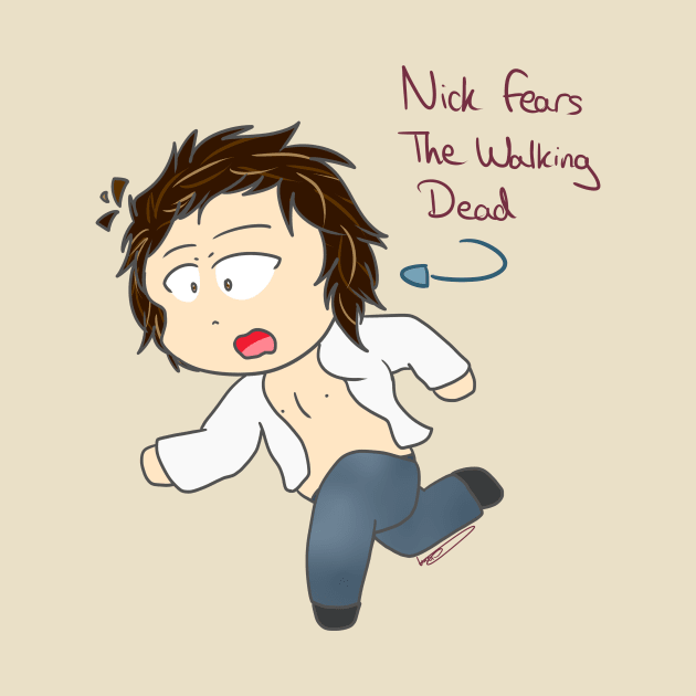 Nick Fears The Walking Dead by oh_shoot_arts